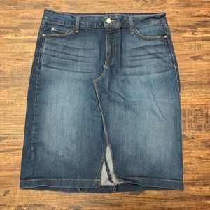 NYDJ Denim skirt, size 12